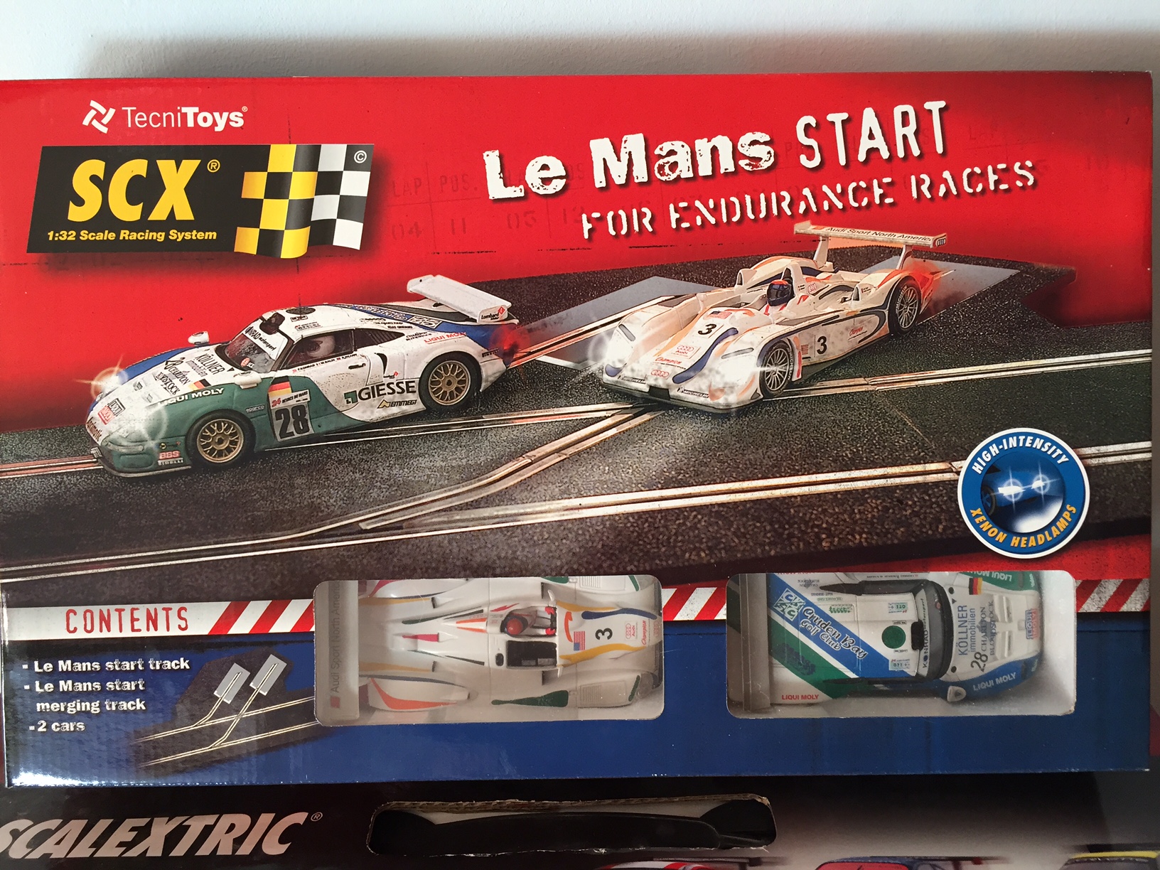 Salida Le Mans y dos Coches