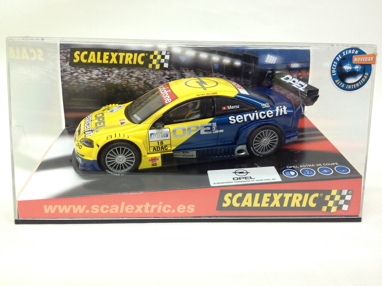 Opel Astra V8 Coupé "Menu" | Scalextric