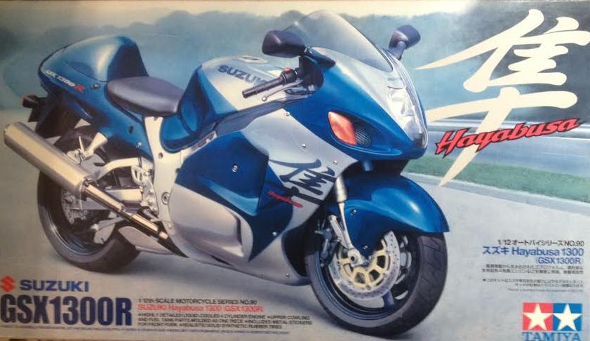 Maqueta de moto SUZUKI  GSX1300R  (tamiya)