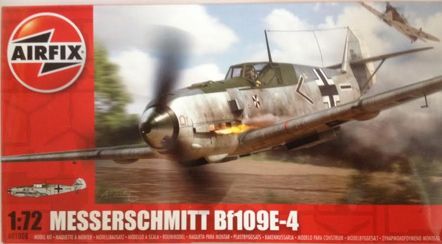 MESSERSCHMITT  BF109E-4  (airfix)