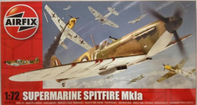 SUPERMARINE  SPITFIRE  MKIa  (airfix)