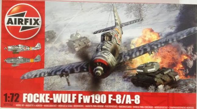 FOCKE -  WULF  Fw190  F-8/A-8  (airfix)