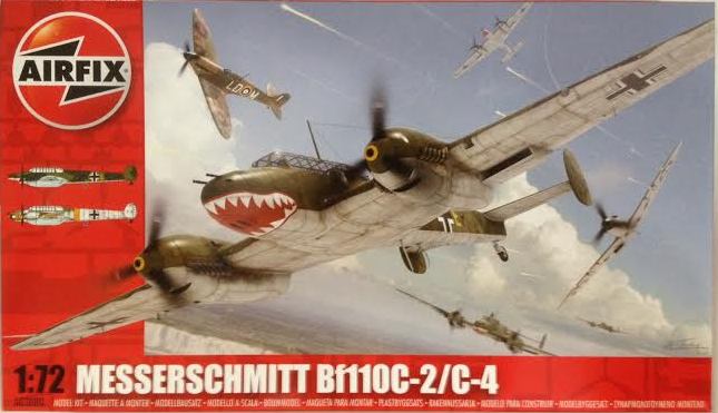 MESSERSCHEMITT  BF110C - 2/C - 4  (airfix)