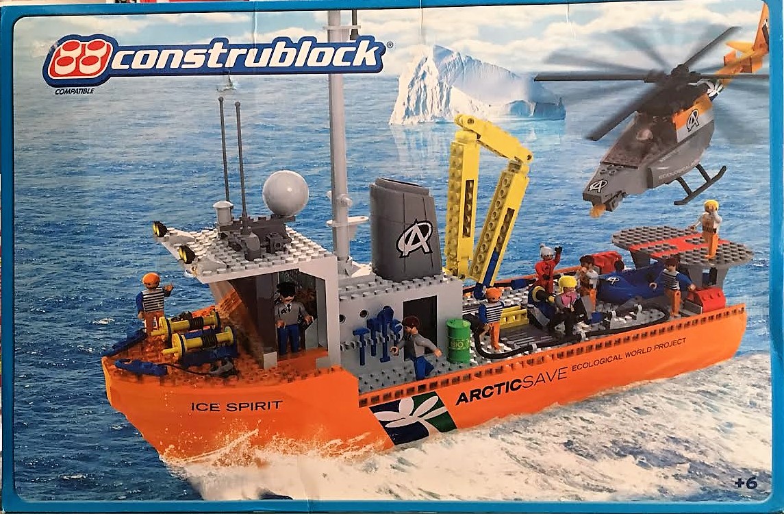 Barco Oceanográfico  ( compatible con LEGO )
