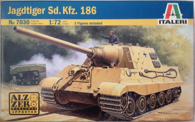 Jagdtiger  SD. KFz.  186  (italeri)