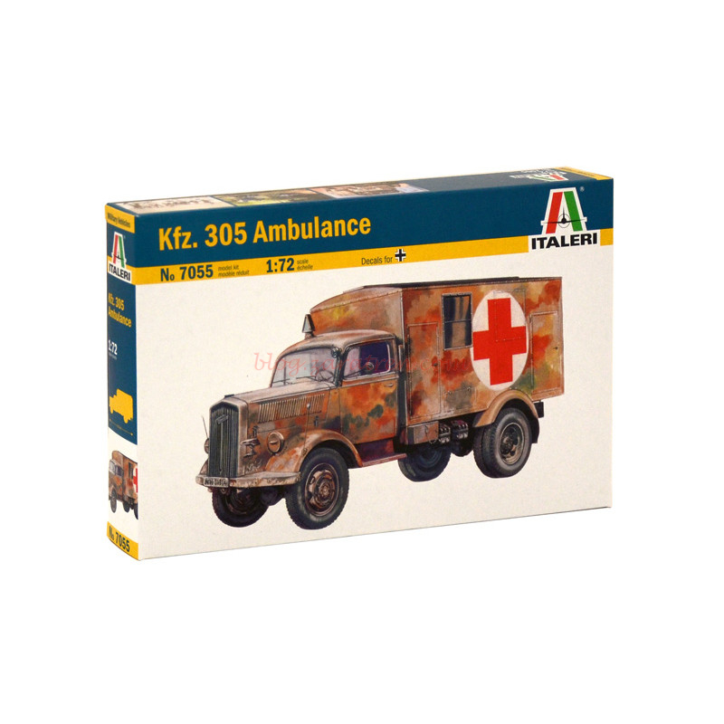 k 12 Ambulancia  (italeri)