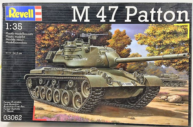 Tanque M 47 PATTON  (REVELL)
