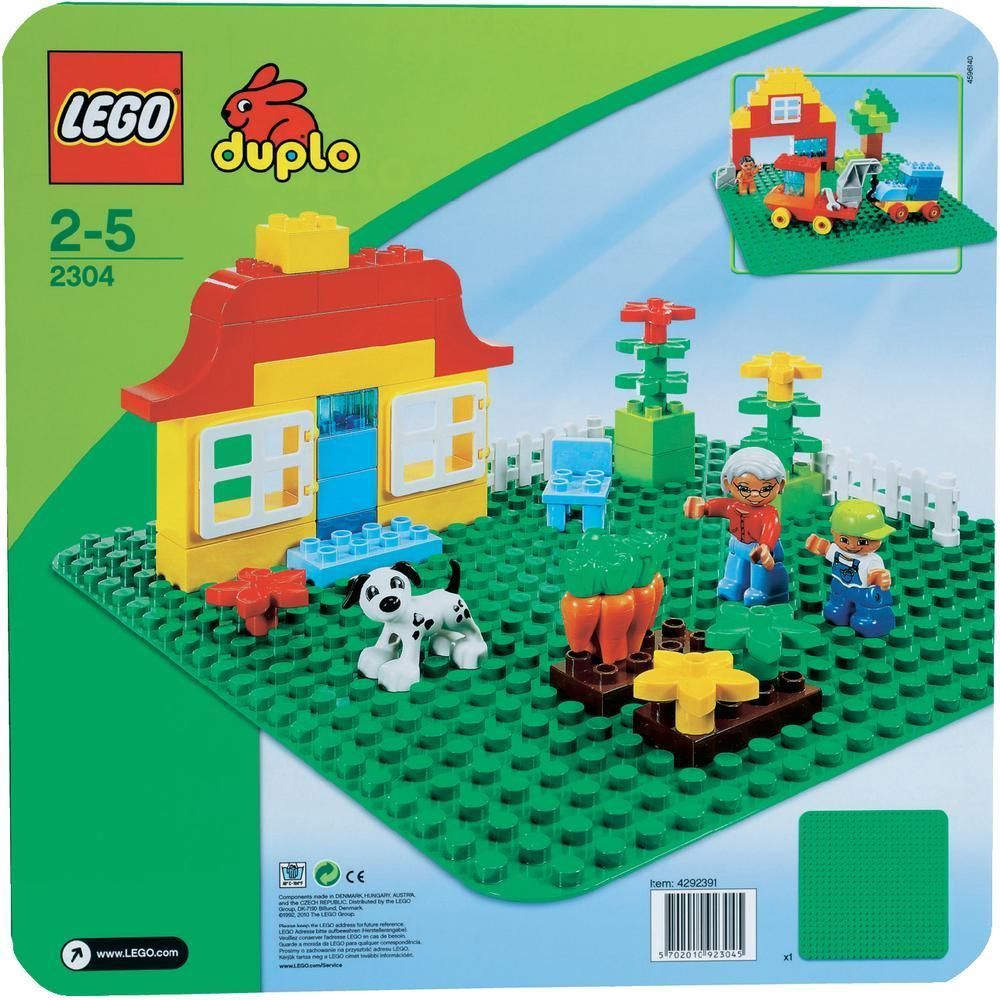 Plancha verde ( Lego Duplo)