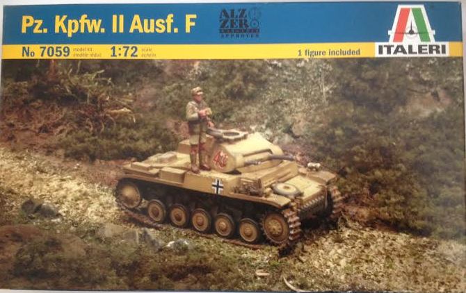 Pz. Kpfw.  II  Ausf. F  (italeri)