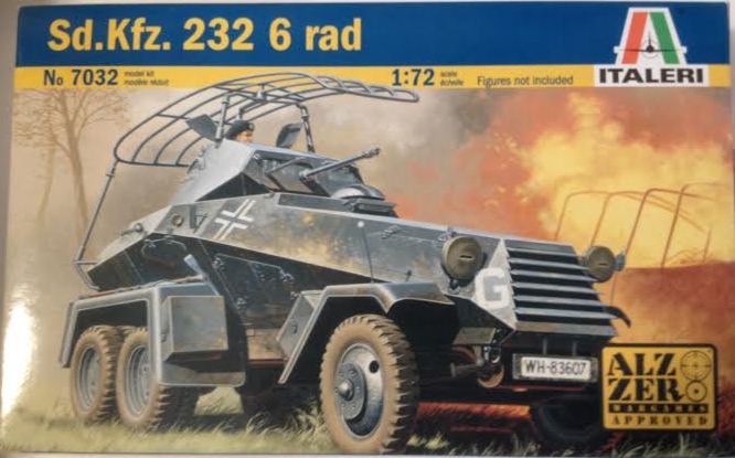 SD. KFz. 232 6 rad  (italeri)