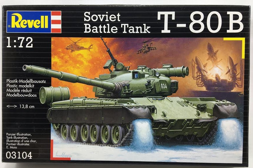 Sovietic  T-80 B  (revell)